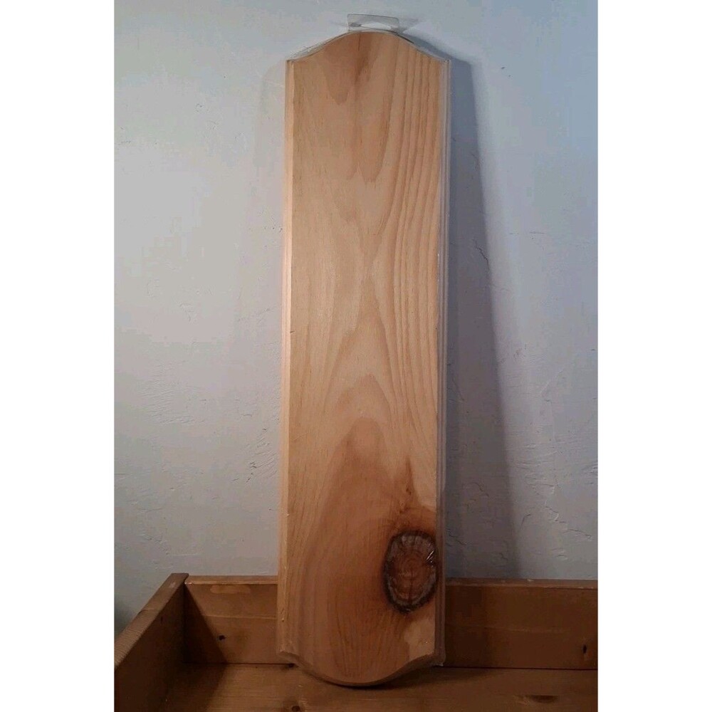 Hollow Pine Wood Plaque 23" Unfinished Sign Board DIY Craft Farmhouse Decor